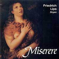 MusicForAccordion.com sells CD of the accordion music. Catalog CD014:  Miserere, Friedrich Lips. He is one of the world's most famous concert bayan accordion performers, artist, professor at the Gnesin Institute in Moscow.